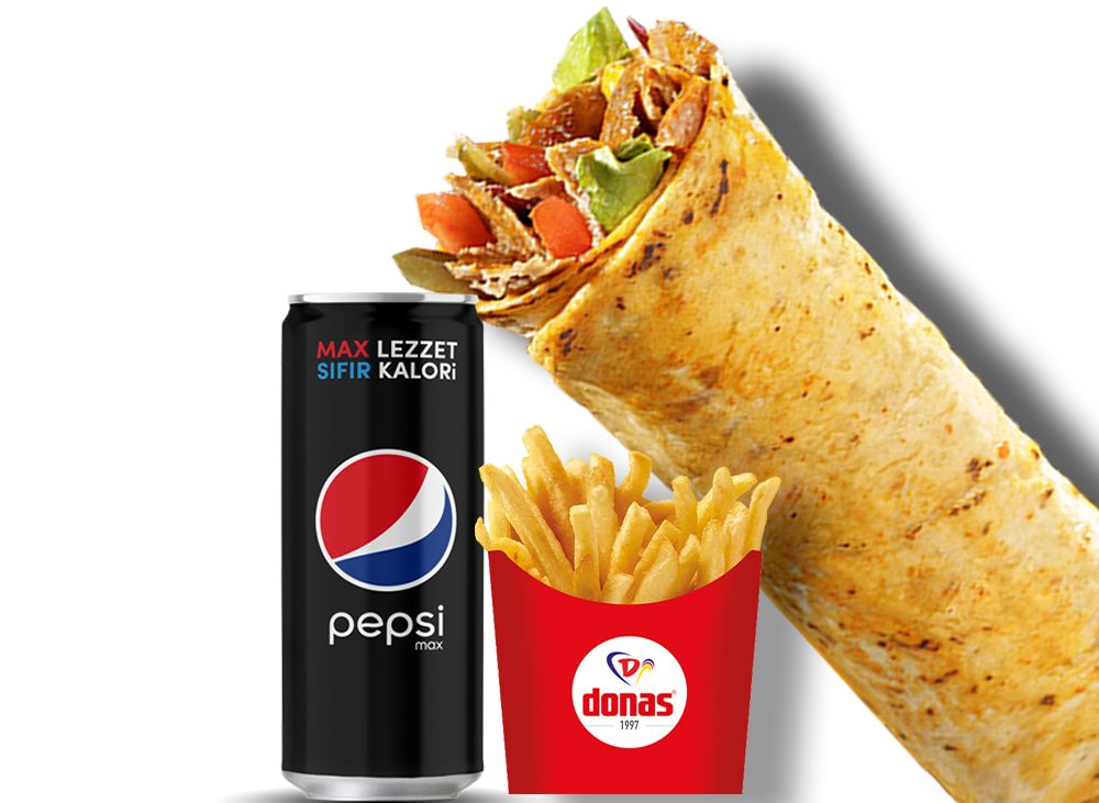 Donas Bol Malzeme Et Döner Dürüm Menü 2