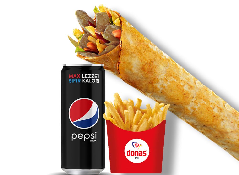 Donas Special Et Döner Dürüm Menü 2