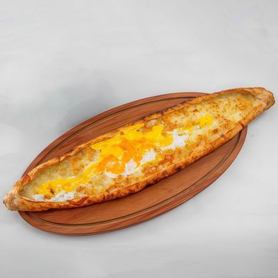 Beyaz Peynirli Yumurtalı Pide