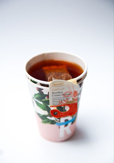 Cream Orange Herbal Tea