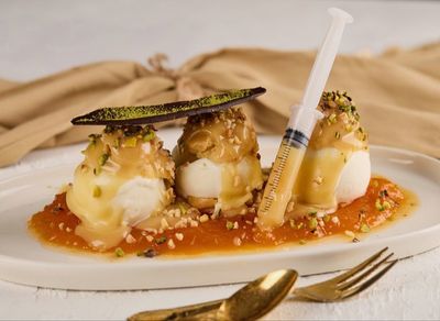 Bal Kabaklı Profiterol