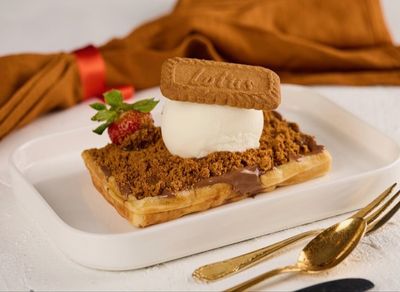 Dondurmalı Lotus Waffle