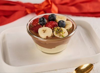 Meyveli Çikolatalı Bowl