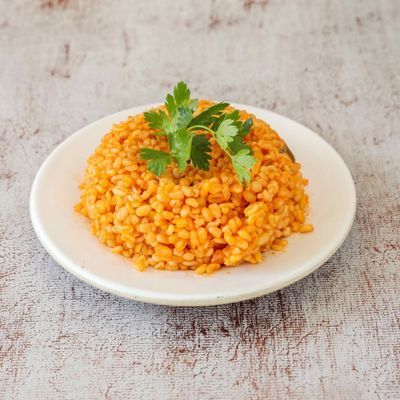 Soslu Tereyağlı Bulgur Pilavı