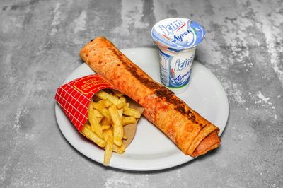 Tavuk Döner Dürüm (Medium) Menü