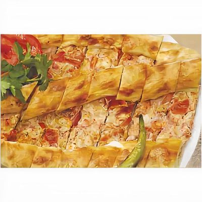 Tavuklu Pide (Açık)