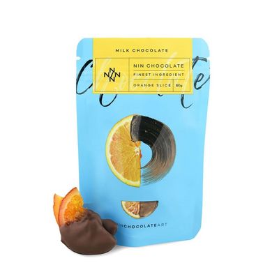 Sütlü Çikolata Kaplı Portakal Dilimi (80 gr.)