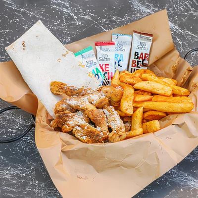 Parmesan Tavuk Sepeti