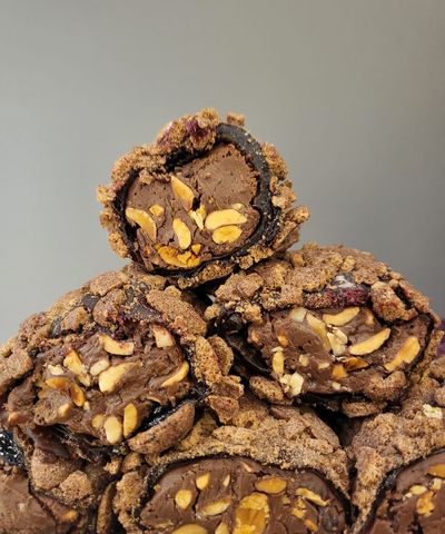 Sarma Çikolatalı & Bademli Lokum (250 gr.)