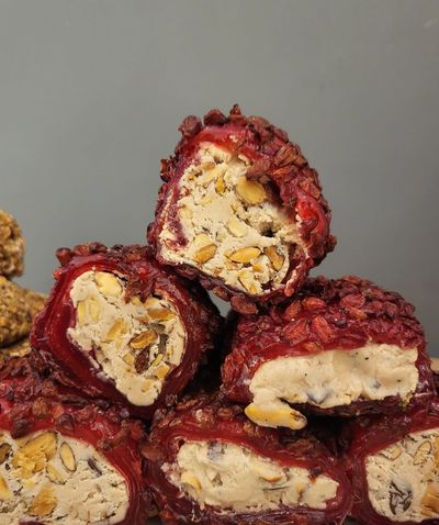 Sarma Zereşk Üzümlü Narlı Bademli Lokum (250 gr.)