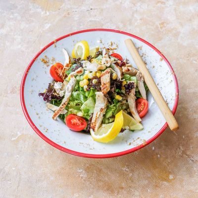 Soya Soslu Tavuk Salata