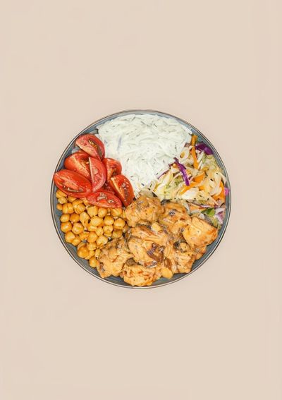 Acı Kremalı Tavuklu Bowl