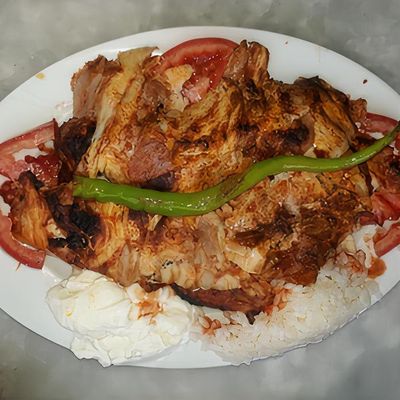 İskender (Tavuk Dönerden)