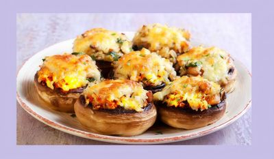 Kaşarlı Izgara Mantar