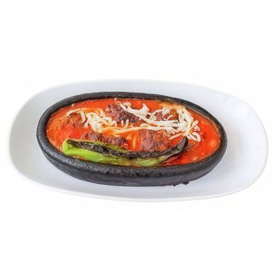 Kiremitte Kaşarlı Köfte
