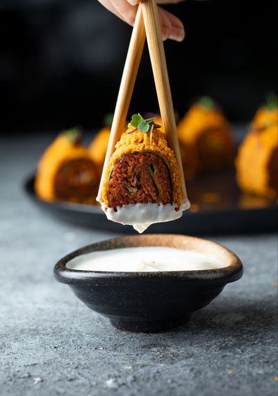 Özel Crunch Sushi Roll Çiğ Köfte (8 Adet)