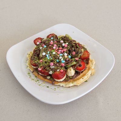 Bardakta Muzlu Waffle