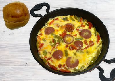 Sebzeli Karışık Omlet