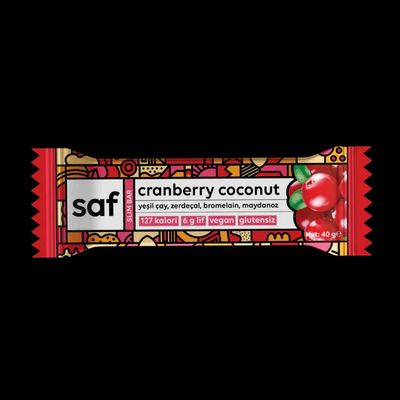 Cranberry Coconut Saf Bar
