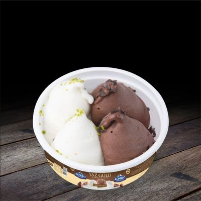 Sade & Çikolatalı Yazgülü Dondurma (155 gr.)