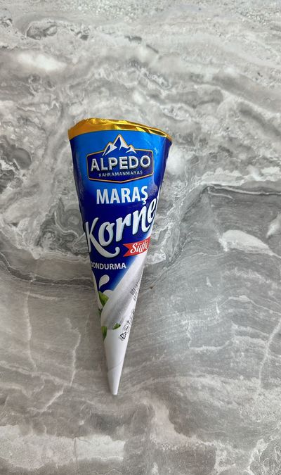 Sade Maraş Dondurmalı Kornet