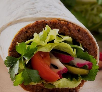Doritoslu Mega Çiğ Köfte Dürüm
