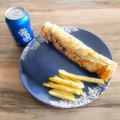 Duble Tavuk Döner Dürüm Menü