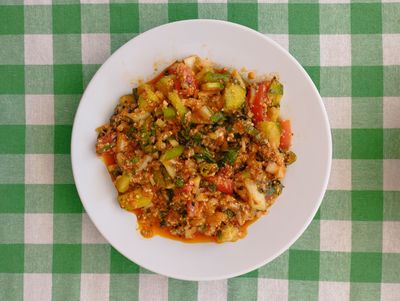 Çökelek Salatası