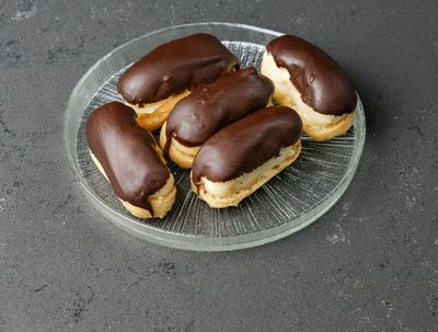 Çikolata Kremalı Klasik Ekler - Ganaj Ekler (500 gr.)