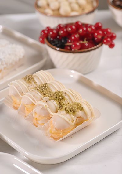Beyaz Kremalı Ekler (500 gr.)