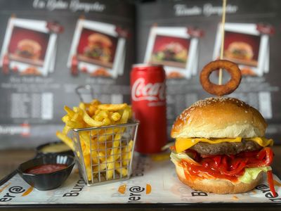 Texas Burger (Acı) (150 gr.) Menü
