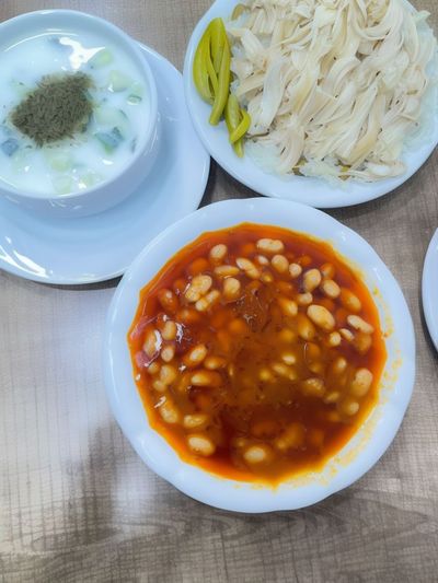 Kuru Fasulye Menü