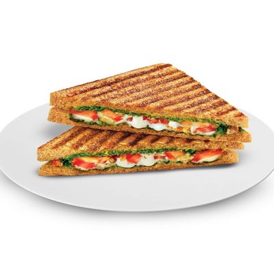 Kepekli Kare Tost Ekmeğine Çıtır Akdeniz Tost