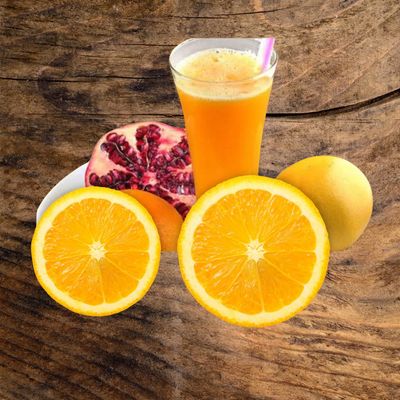 Taze Sıkma Nar & Portakal Suyu