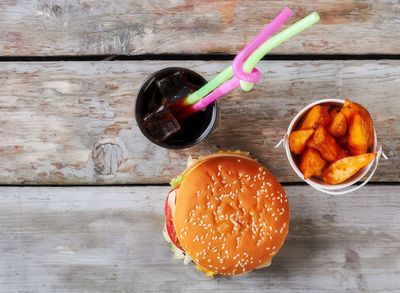 Kavurmalı Burger Menü