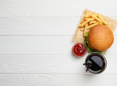 Falafel Burger Menü