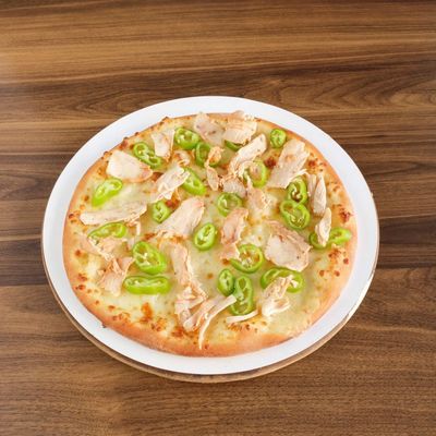 İtalyan Usulü Barbekü Soslu Tavuklu Pizza (Dev Boy)