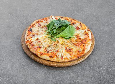 İtalyan Usulü 4 Peynirli Pizza (Dev Boy)