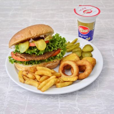 2'li Et Burger Menü