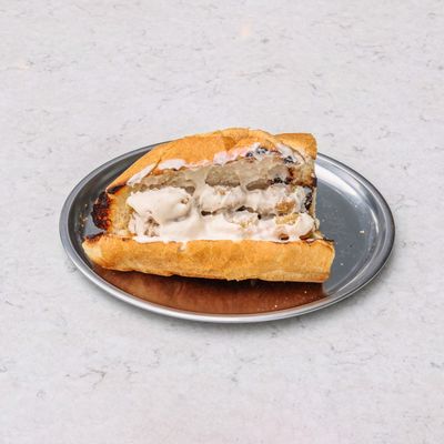 Yarım Ekmek Arası Midye Tava