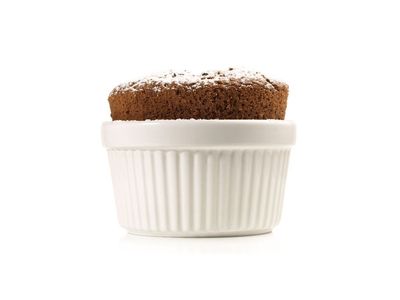 Beyaz Çikolatalı Tahinli Sufle (Tek Kişilik)