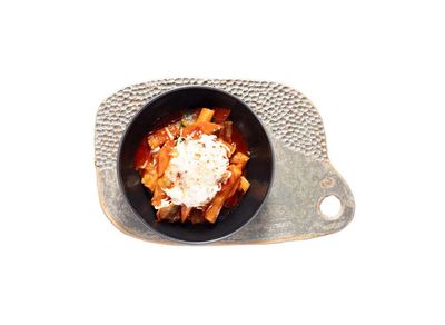 Cheesy Tteokbokki