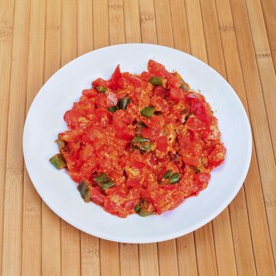 Kıymalı Kaşarlı Menemen