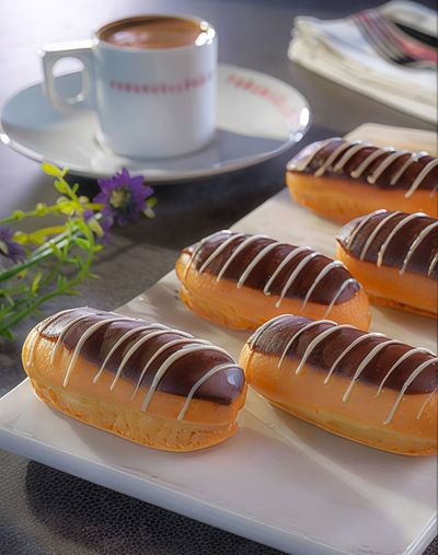 Beyaz Çikolatalı Mini Ekler (1 kg.)