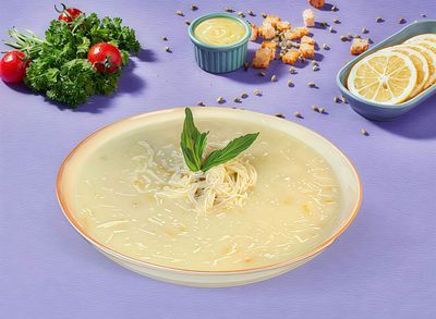 Geleneksel Terbiyeli Şehriyeli Tavuk Çorbası