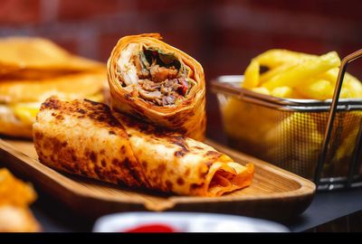 Kajun Sos Et Döner Dürüm Special