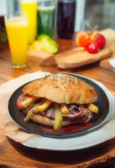 American Burger Sos & Kentucky Soslu Tombik Et Döner