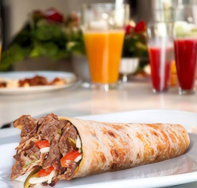 Büyük Mega Et Döner Dürüm (70 cm.)