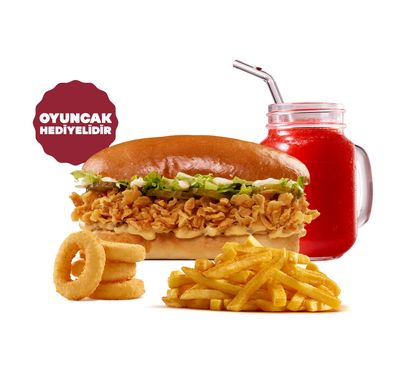 Çıtır Tavuklu Çocuk Sandviç Menü