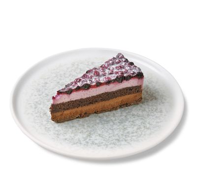 Yaban Mersinli Krepli Pasta